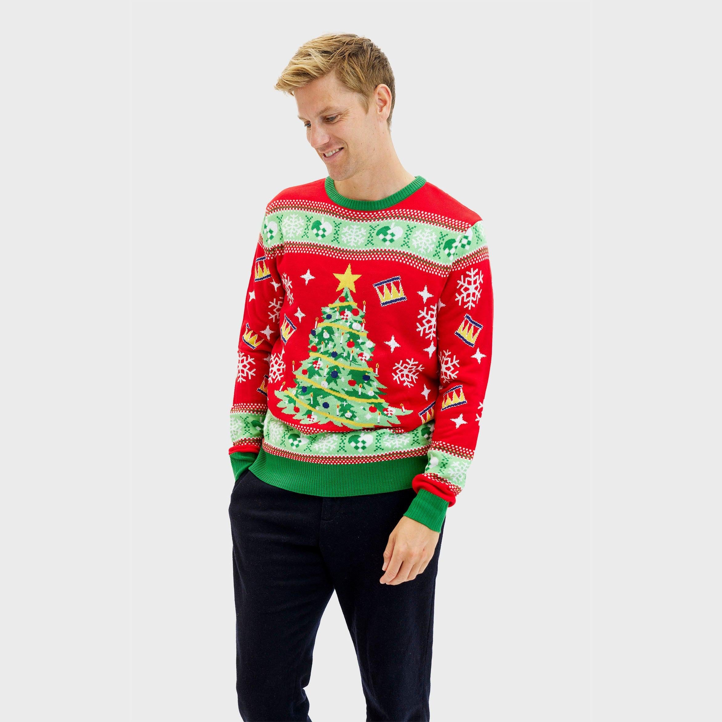 Christmas Tree Sweater β Men
